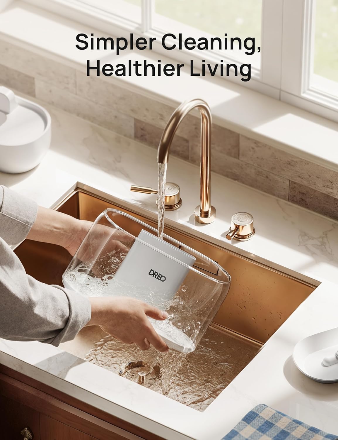 Thumbnail 6 de Dreo 4L Humidifier for Large Bedroom — 36H runtime