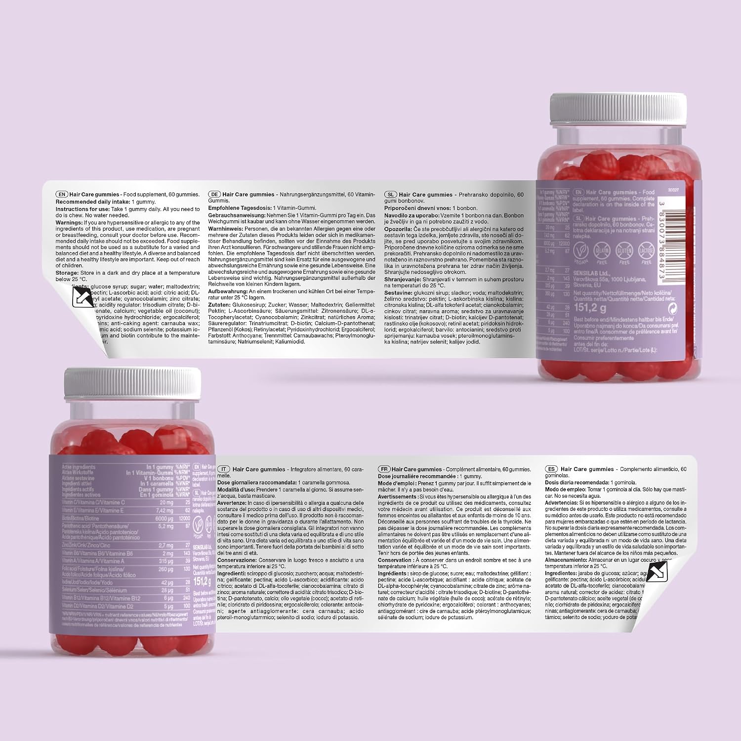 Thumbnail 6 de Tummy Tox Hair Care Gummies 🌸 Biotina 6000 mcg, 60 días