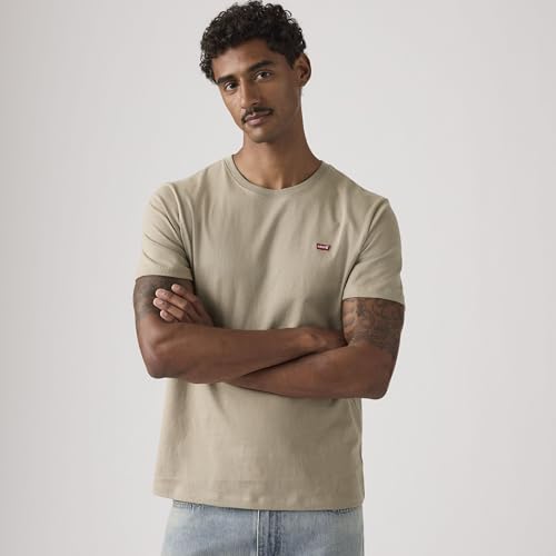 Thumbnail 1 de Levi's SS Original HM Tee T-Shirt Homme, Kaki (Vintage Kaki), L — simplicité Levi's pour un denim authentique