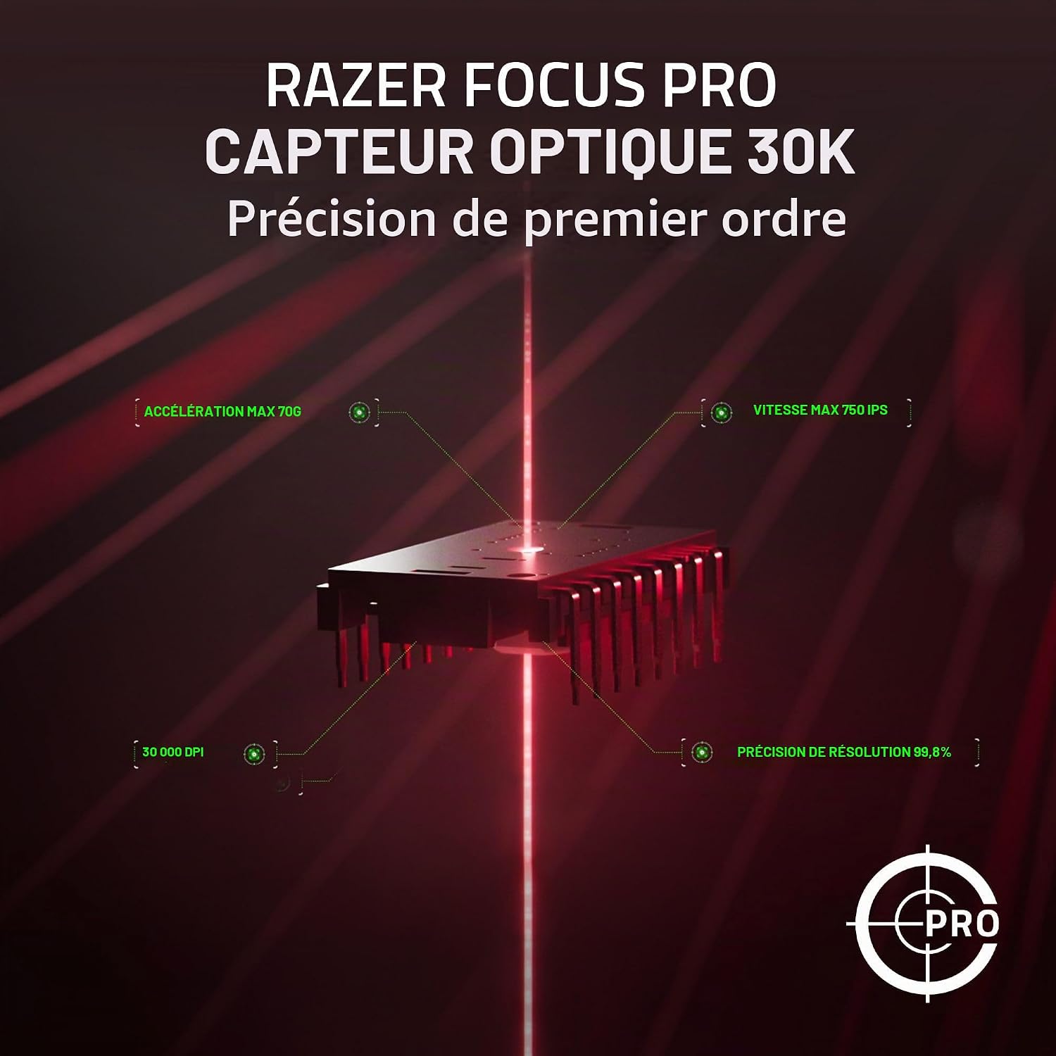 Thumbnail 6 de Razer DeathAdder V3 Pro draadloze gamingmuis met 8K-polling en 30K-sensor