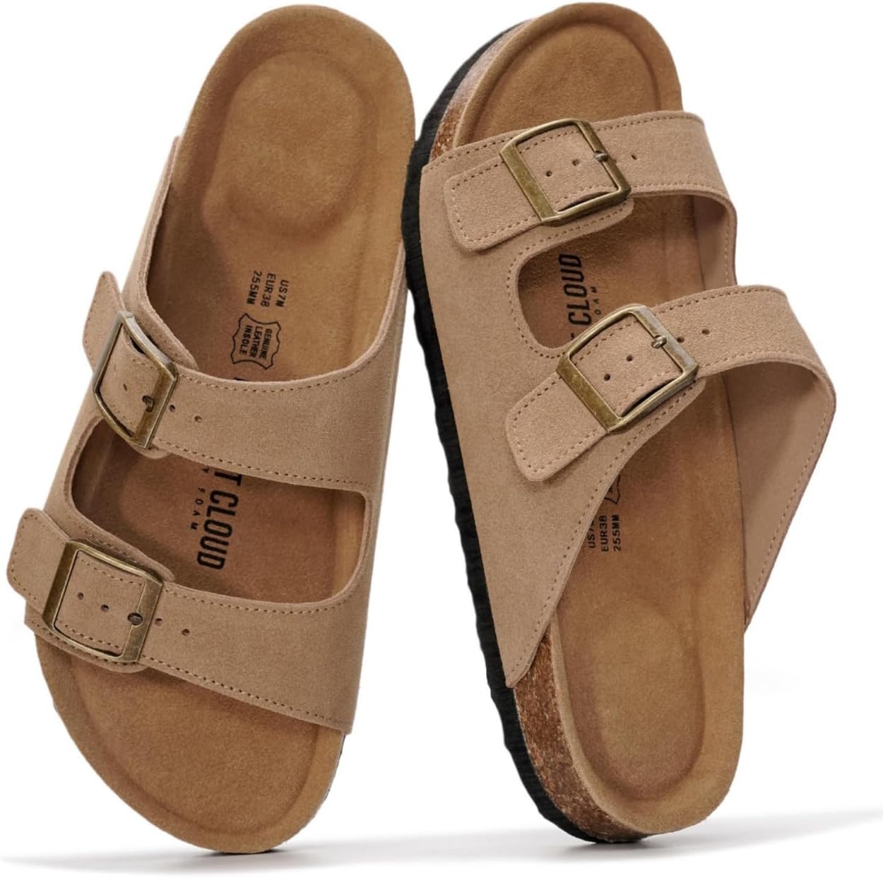 Detalle de Project Cloud Genuine Leather Women's Sandals 2026 👡