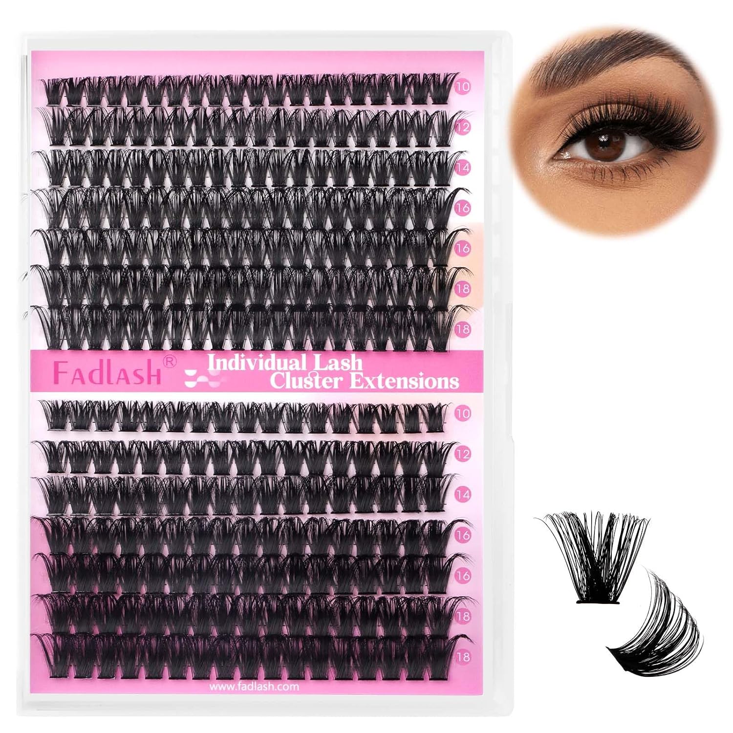 Thumbnail 5 de FADLASH Wimpern Einzeln 0.07C Curl