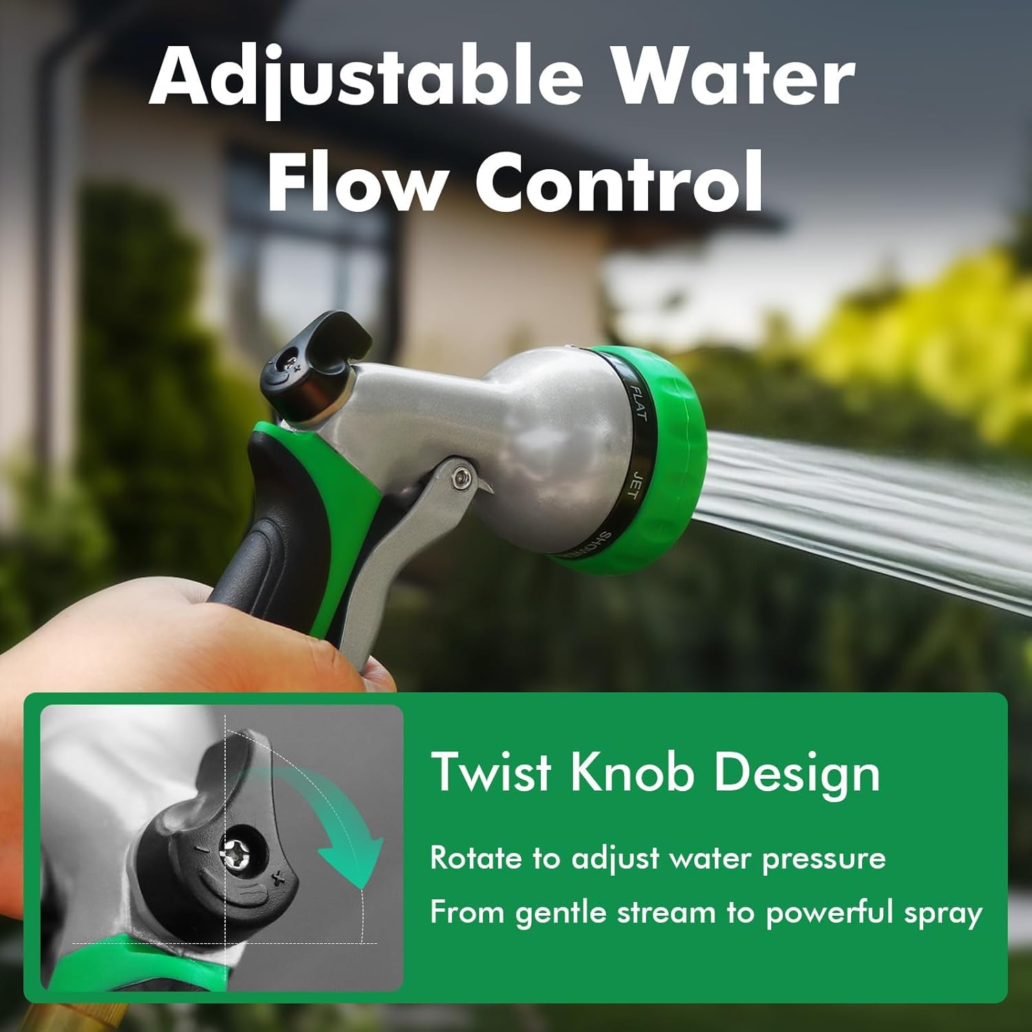 Thumbnail 3 de RESTMO Garden Hose Nozzle 7 Patterns