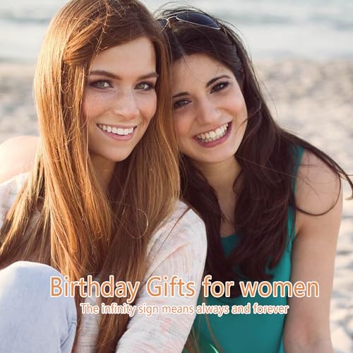 Thumbnail 2 de Smilya Sister Birthday Gifts for Girls: Adjustable Sterling Silver Heart & Infinity Bracelet