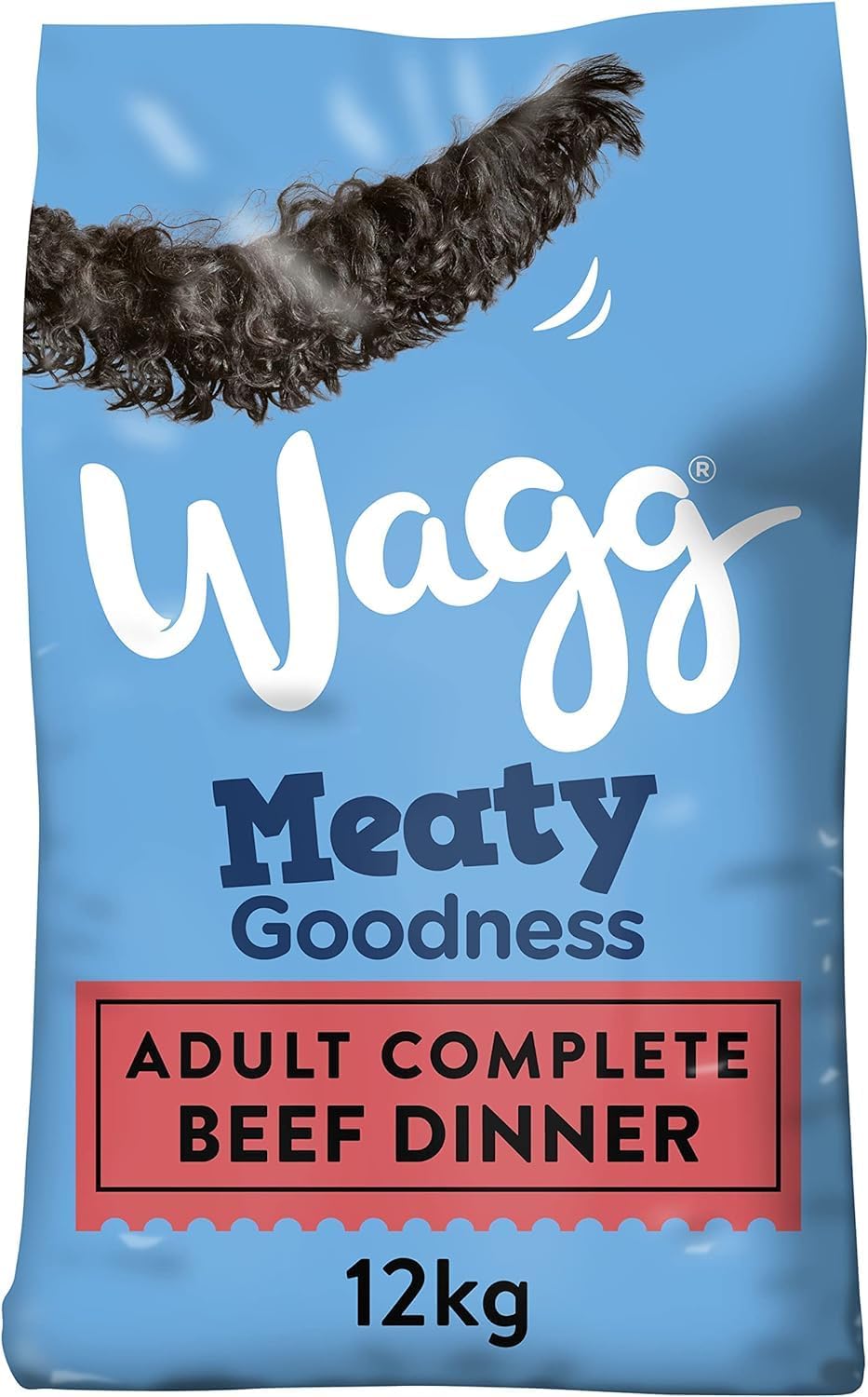 Imagen de Wagg Meaty Goodness Complete Dry Adult Dog Food Beef Dinner 12kg en OfertitasTOP