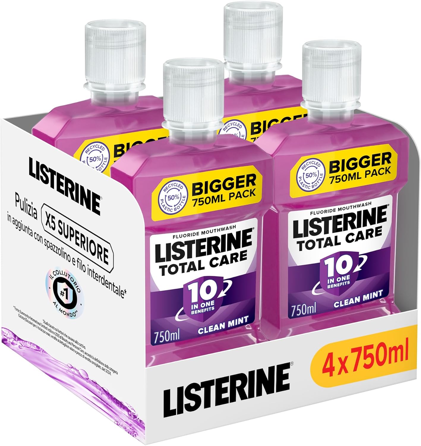 Detalle de LISTERINE Total Care collutorio 750 ml 🦷