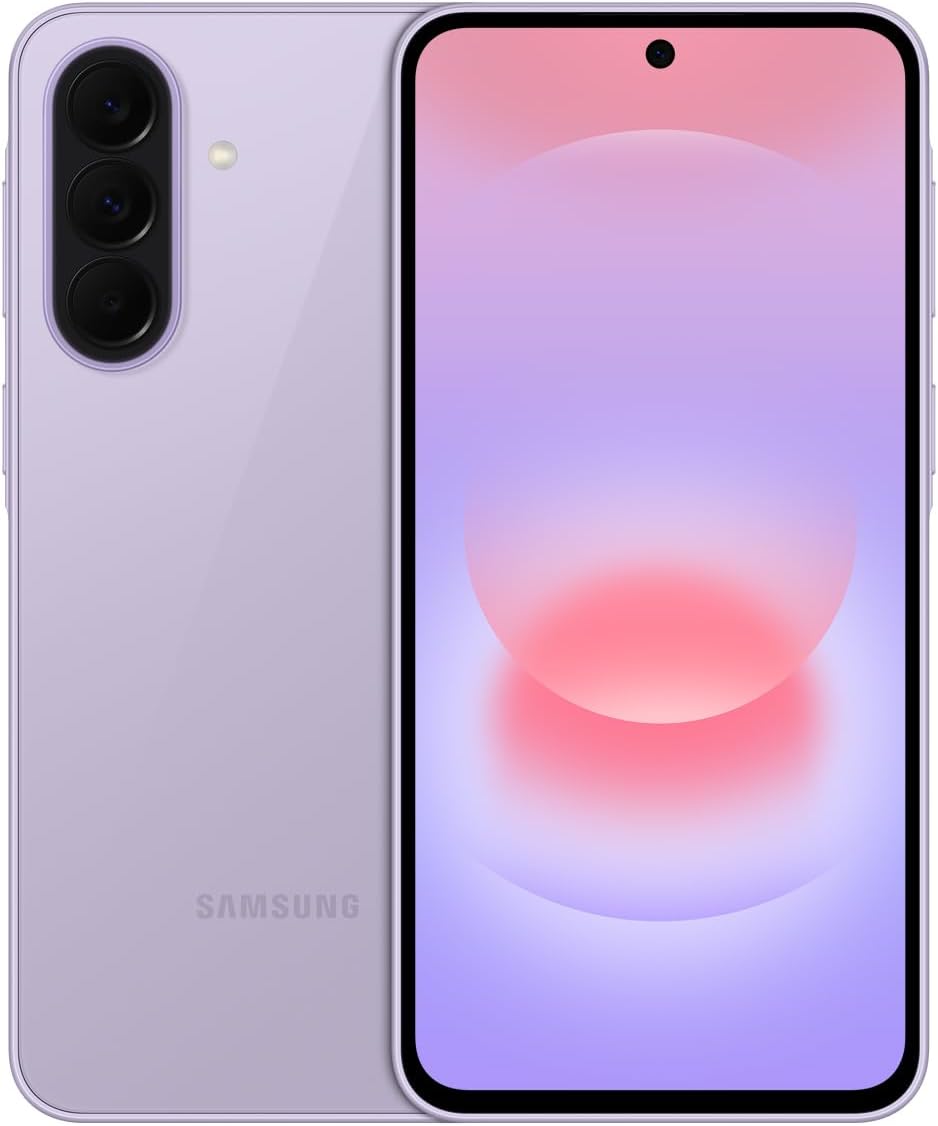 Detalle de Samsung Galaxy A37 5G (2026) Unlocked — 128GB, 6.7" Super AMOLED, IP68, 50MP Triple Camera, 5000mAh (Awesome Lavender)