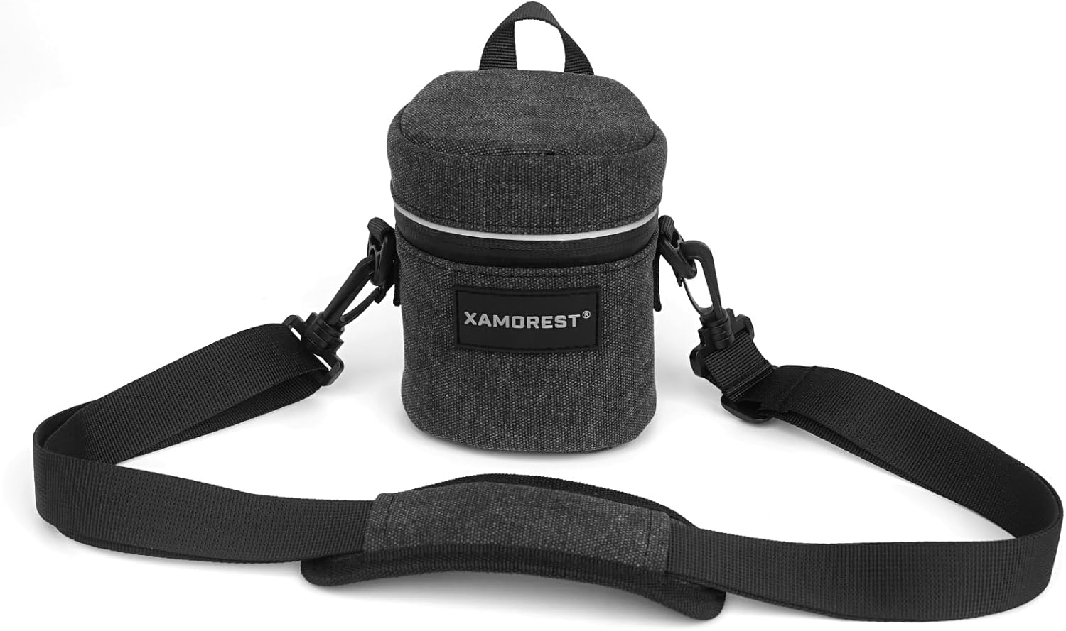 Detalle 2 de XAMOREST Kamera-Objektivtasche Nylon Blattgrün L 8,5x10,5 cm