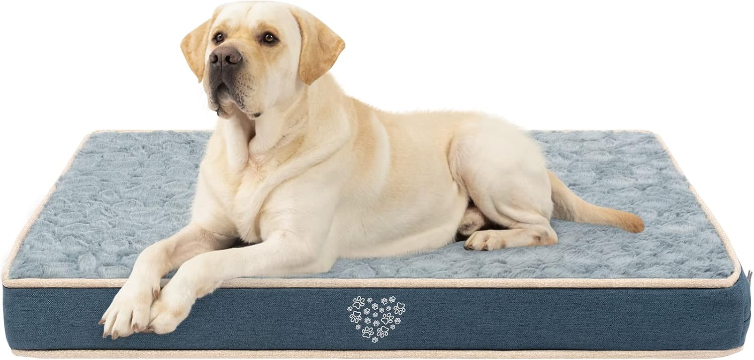 Thumbnail 3 de VANKEAN Élégant Tapis de Cage pour Chien réversible – Couchage doux et lavable en machine, disponible en plusieurs tailles