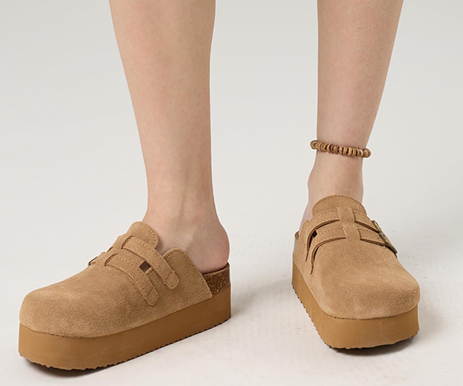 Thumbnail 6 de Project Cloud Women's Platform Clogs in Genuine Leather