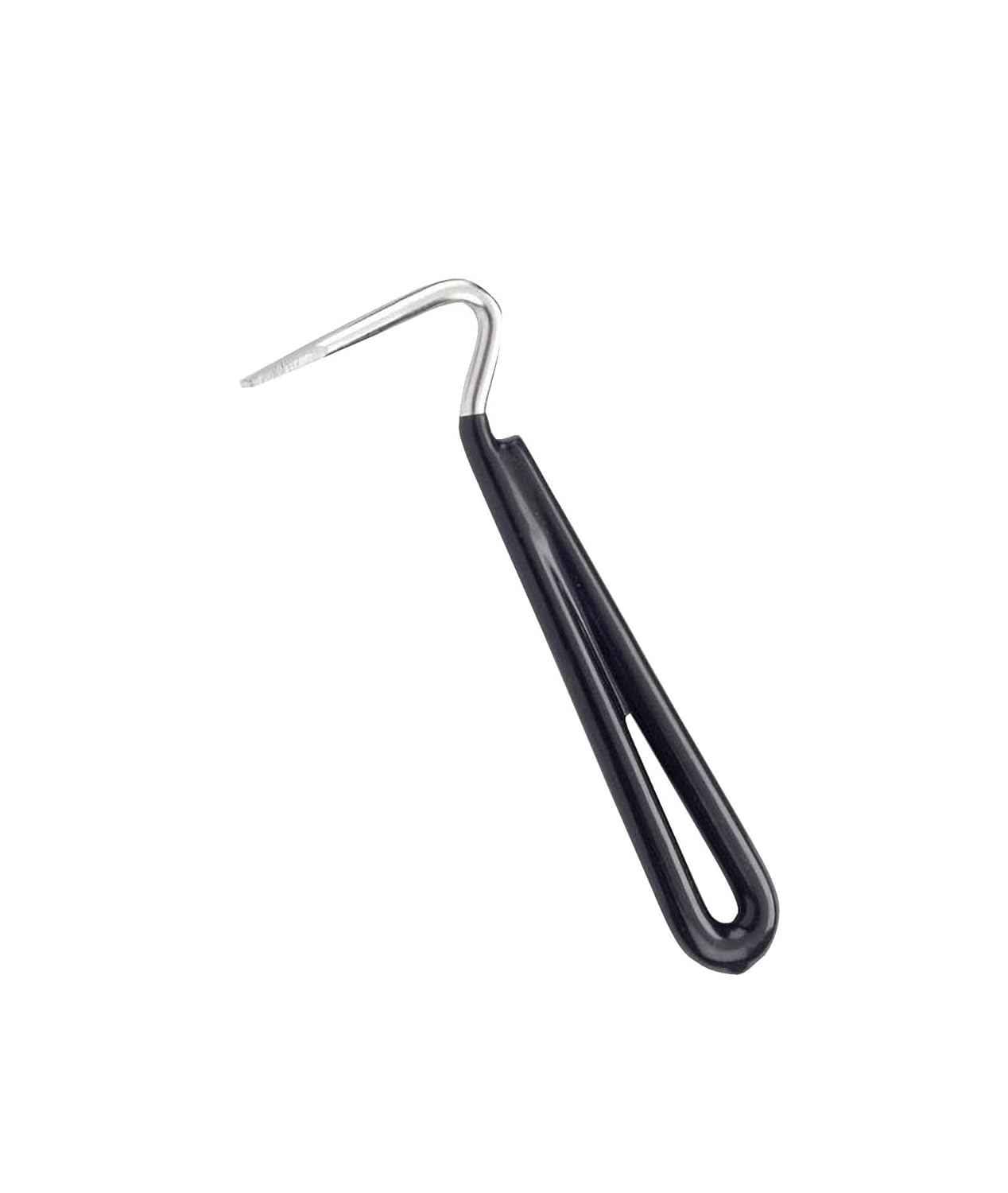 Detalle de Horse & Donkey Hoof Care Pick with Rubber Handle (Black) – Ferrier Grooming Tool