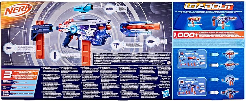Thumbnail 6 de Nerf Loadout Galactic Commander 48 dardos