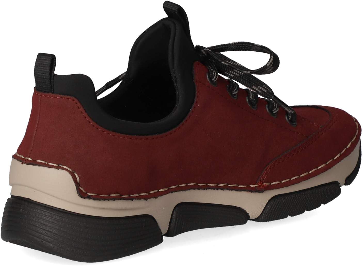 Detalle de Rieker Damen Low-Top Sneaker 45973 – Halbschuhe für den Alltag