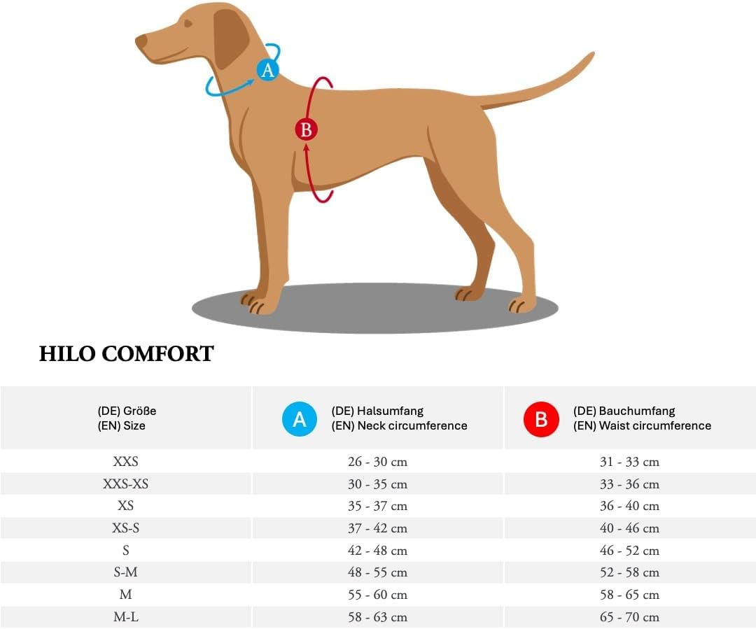 Thumbnail 1 de HUNTER Hilo Comfort Hundegeschirr S‑M lindgrün ⬛