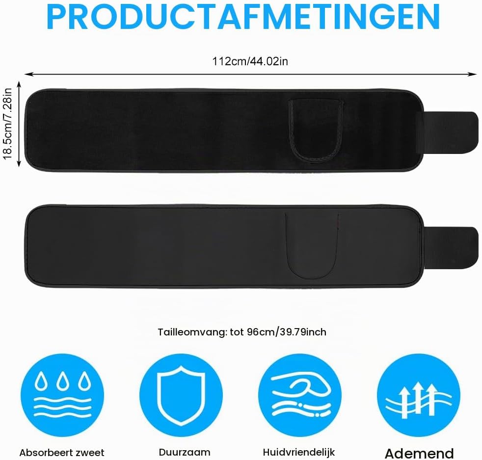 Detalle 2 de ACWOO U5-Silver YD-240522-FBA zweetriem met telefoonvak, verstelbaar