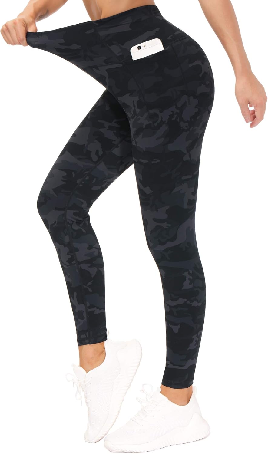 Thumbnail 3 de The Gym People Leggings da allenamento con tasche e vita alta per yoga, corsa e fitness