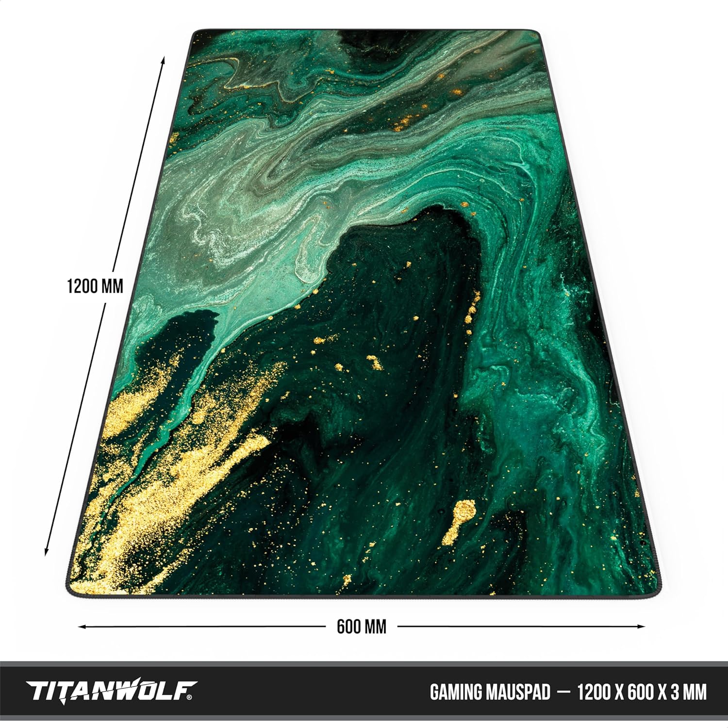 Thumbnail 1 de Titanwolf XXXL Mauspad 1200x600 mm