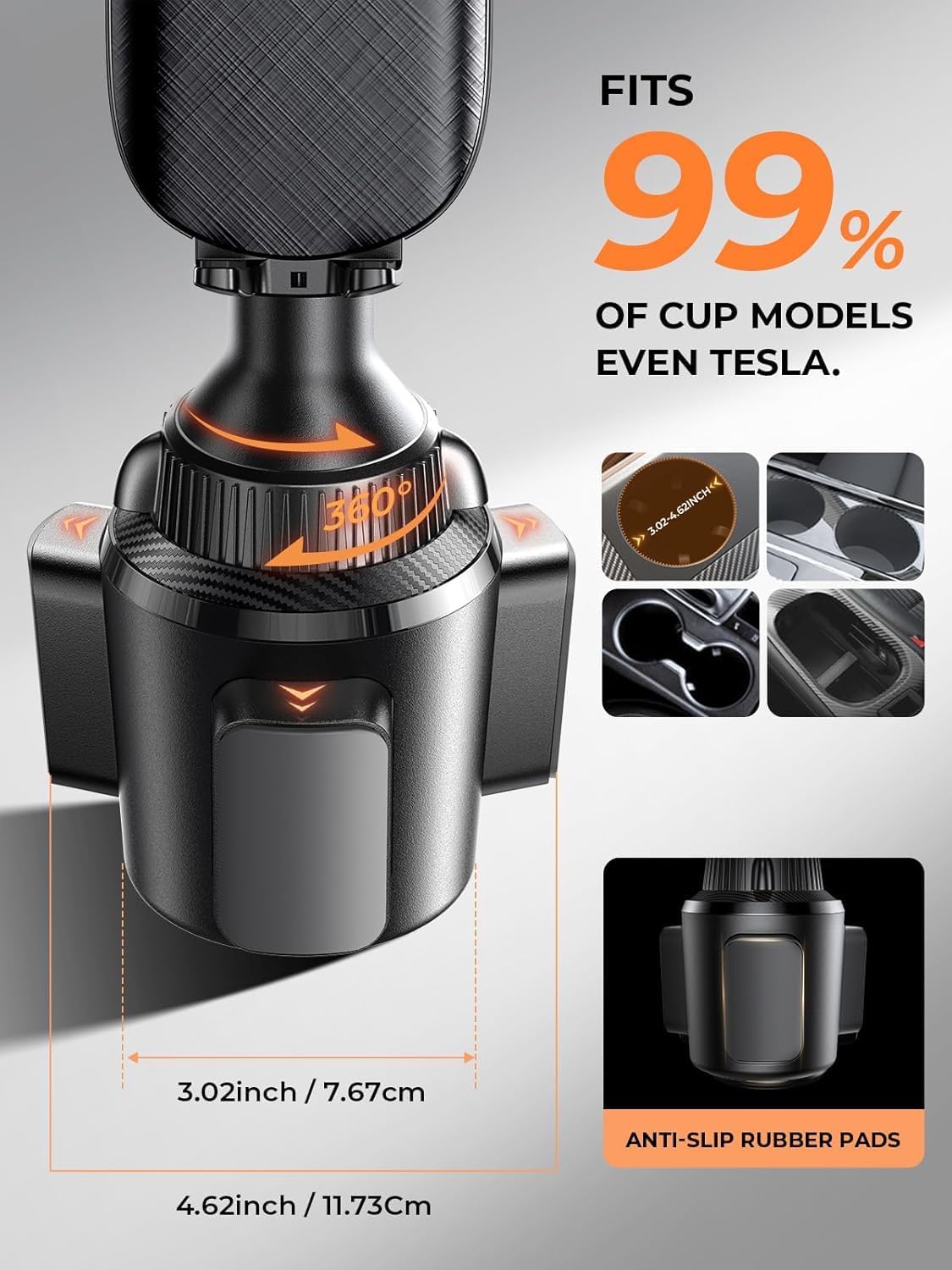 Thumbnail 4 de LISEN Cup Holder Phone Mount 360° for iPhone 17 Pro Max