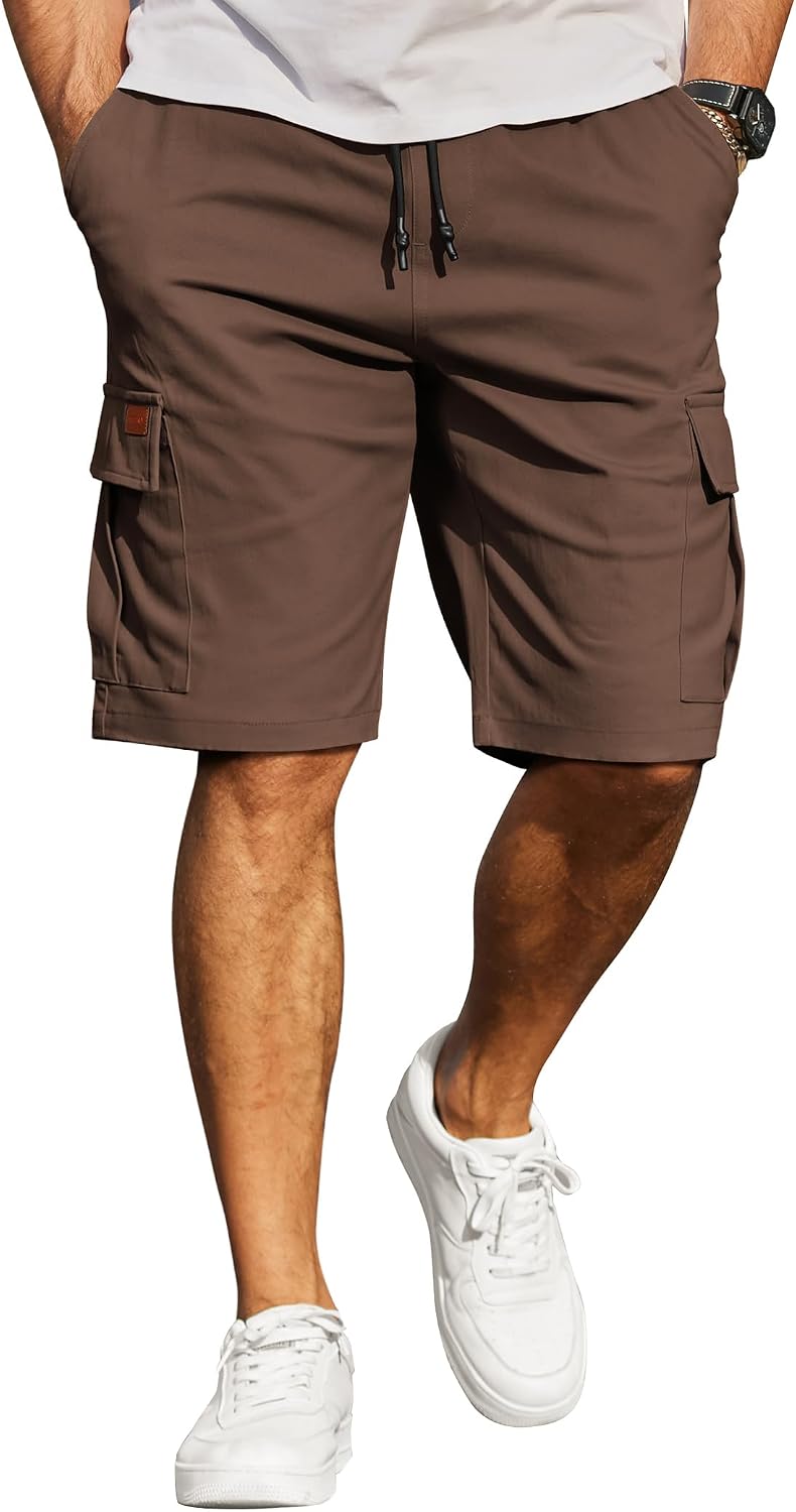 Thumbnail 6 de COOFANDY Men's Cargo Shorts 10-Inch Inseam