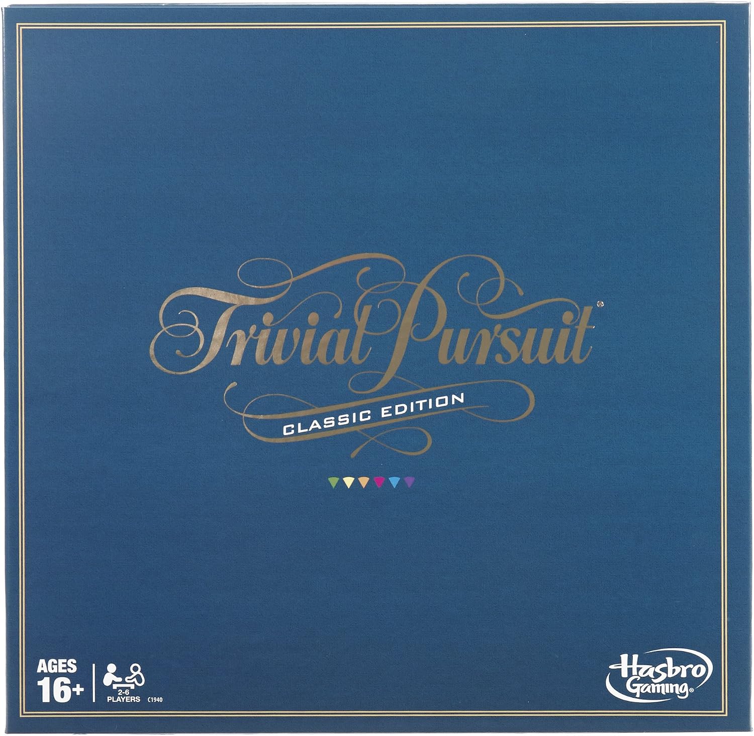 Detalle 2 de Hasbro Gaming Trivial Pursuit Classic Edition (C1940) party quiz game