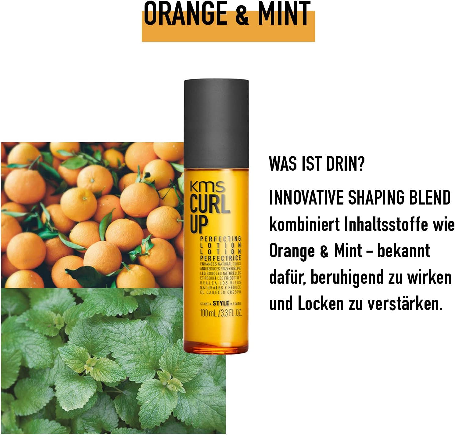 Thumbnail 2 de Kms California CurlUp Perfecting Lotion 100ml — soin boucles léger et efficace