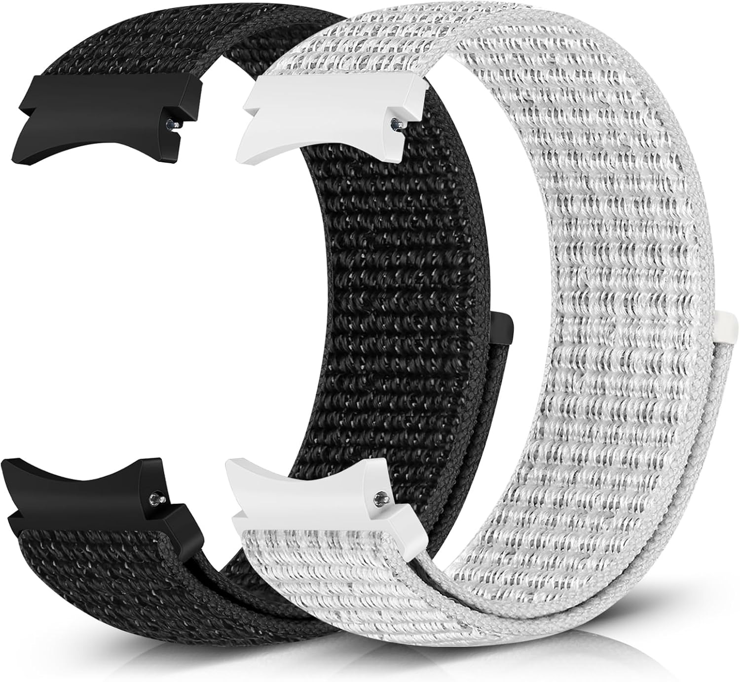 Detalle de Runostrich nylon sport watch strap (no-gap) for Samsung Galaxy Watch 7/6/5/4/FE 40–47mm