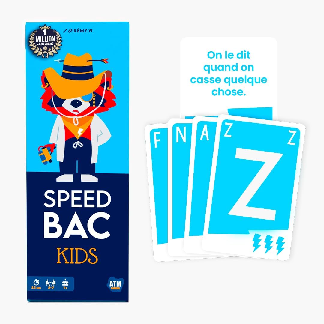 Thumbnail 5 de ATM Gaming Speedbac Kids Jeu de société 2‑7 joueurs