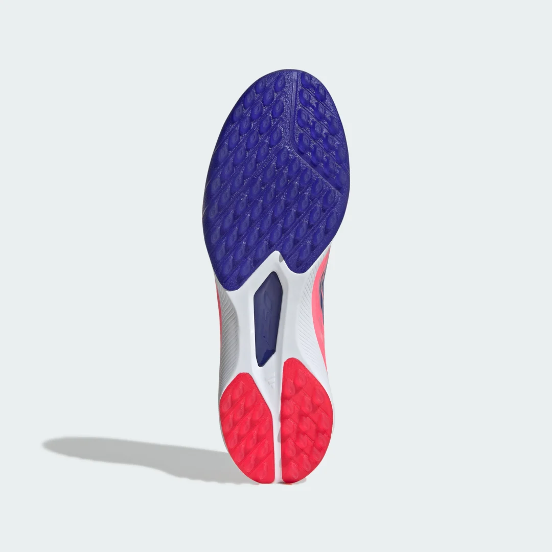 Detalle de Bota de fútbol sin cordones F50 Hyperfast Pro moqueta de Adidas