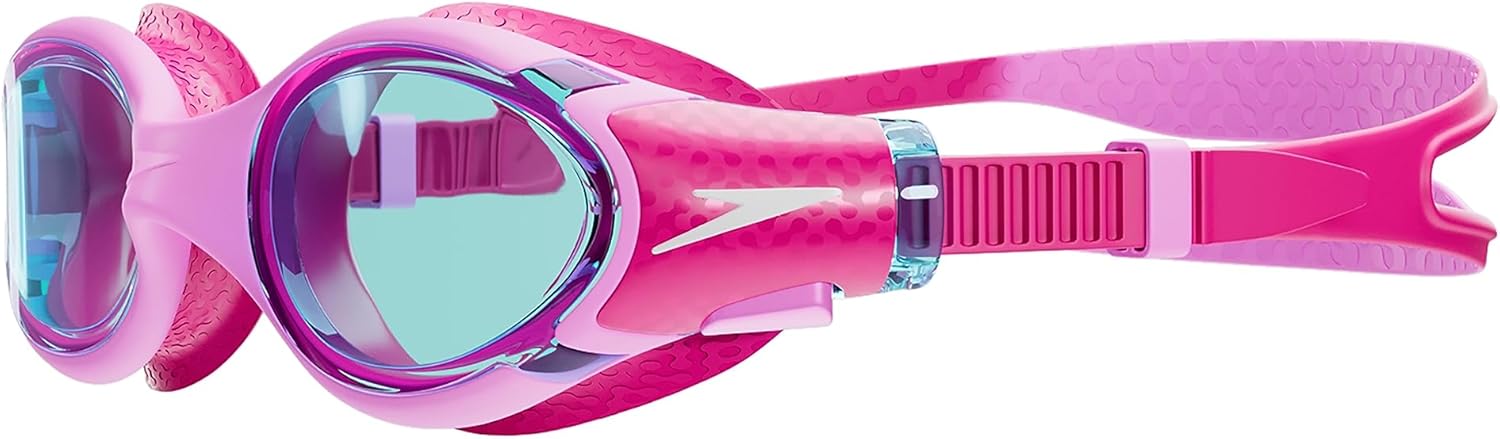 Detalle de Speedo Occhialini da nuoto Biofuse 2.0 per bambini – regolazione semplice, antiappannamento e tenuta stagna