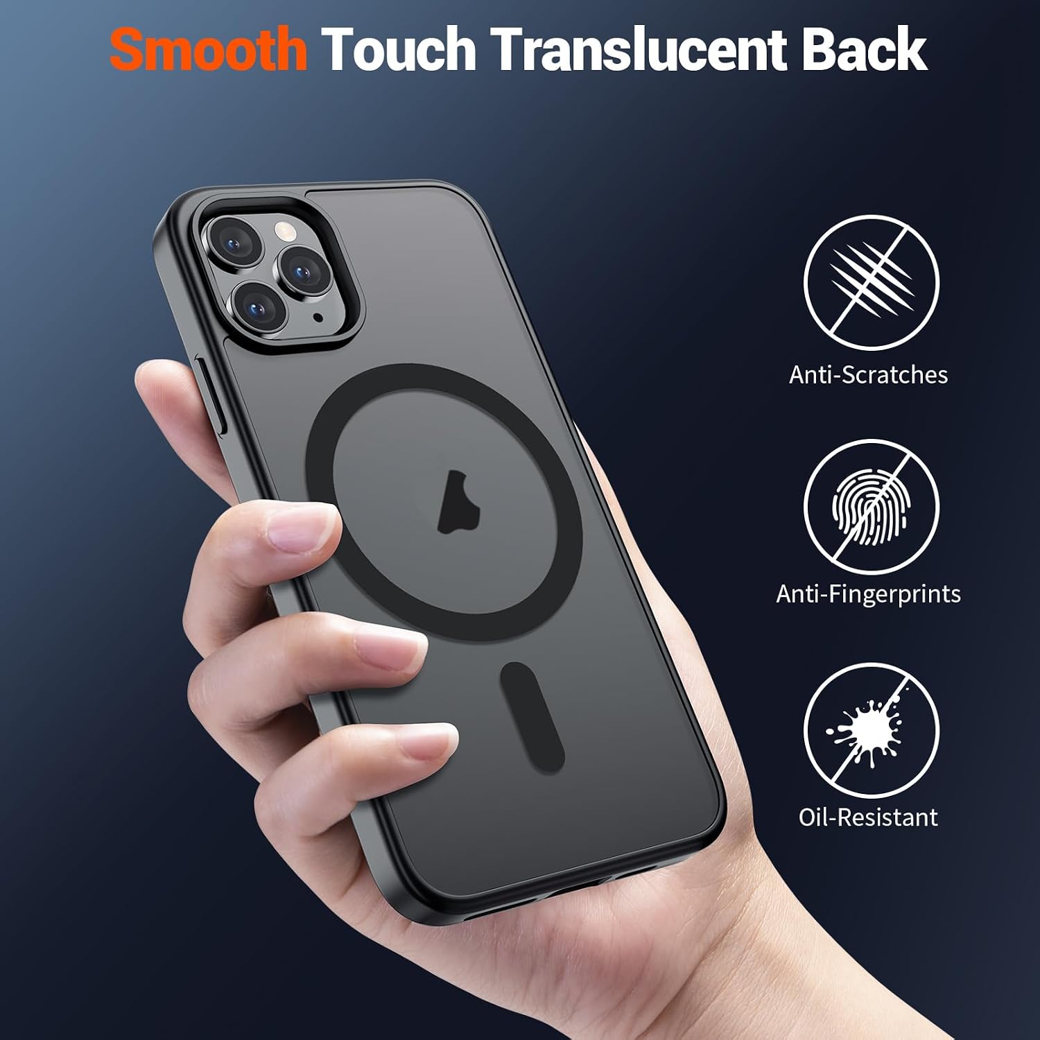 Thumbnail 5 de SUPFINE Magnetic iPhone 11 Pro Max Case, Military Drop Protection