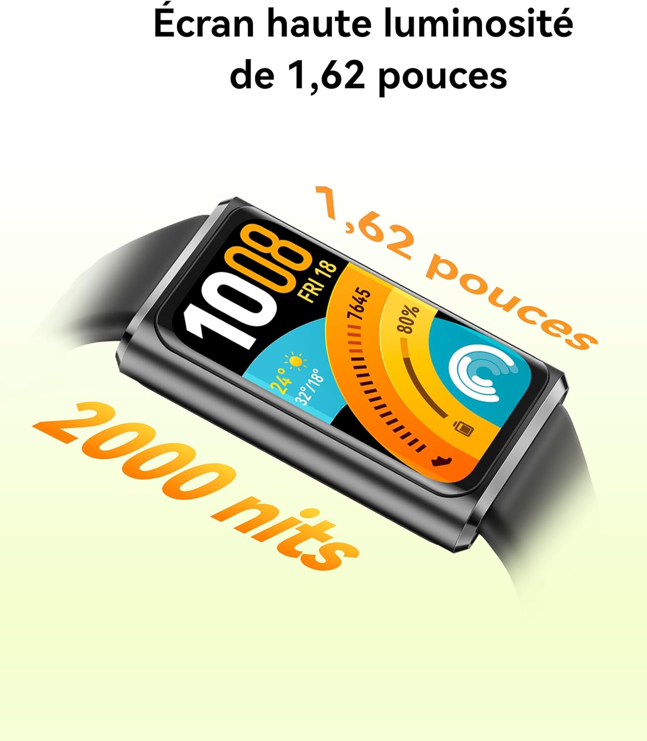 Thumbnail 2 de Huawei Band 11 Pro — Montre connectée fine, écran AMOLED 1,62'' et GNSS précis
