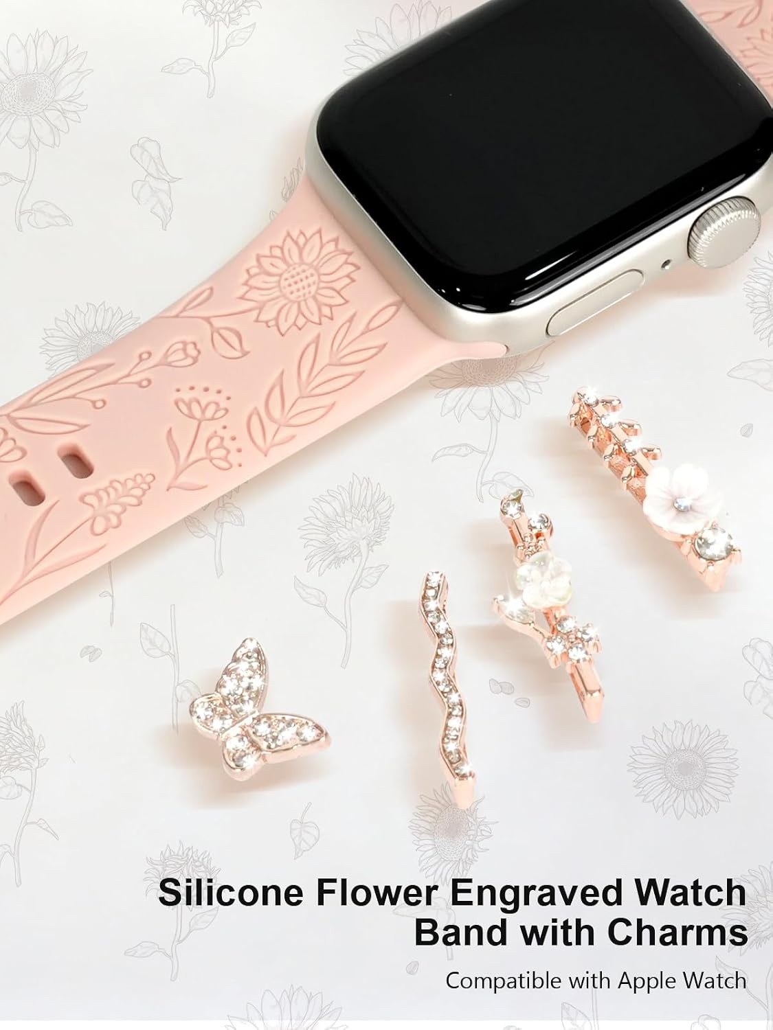 Detalle de YondestStars Apple Watch Band, Silicone