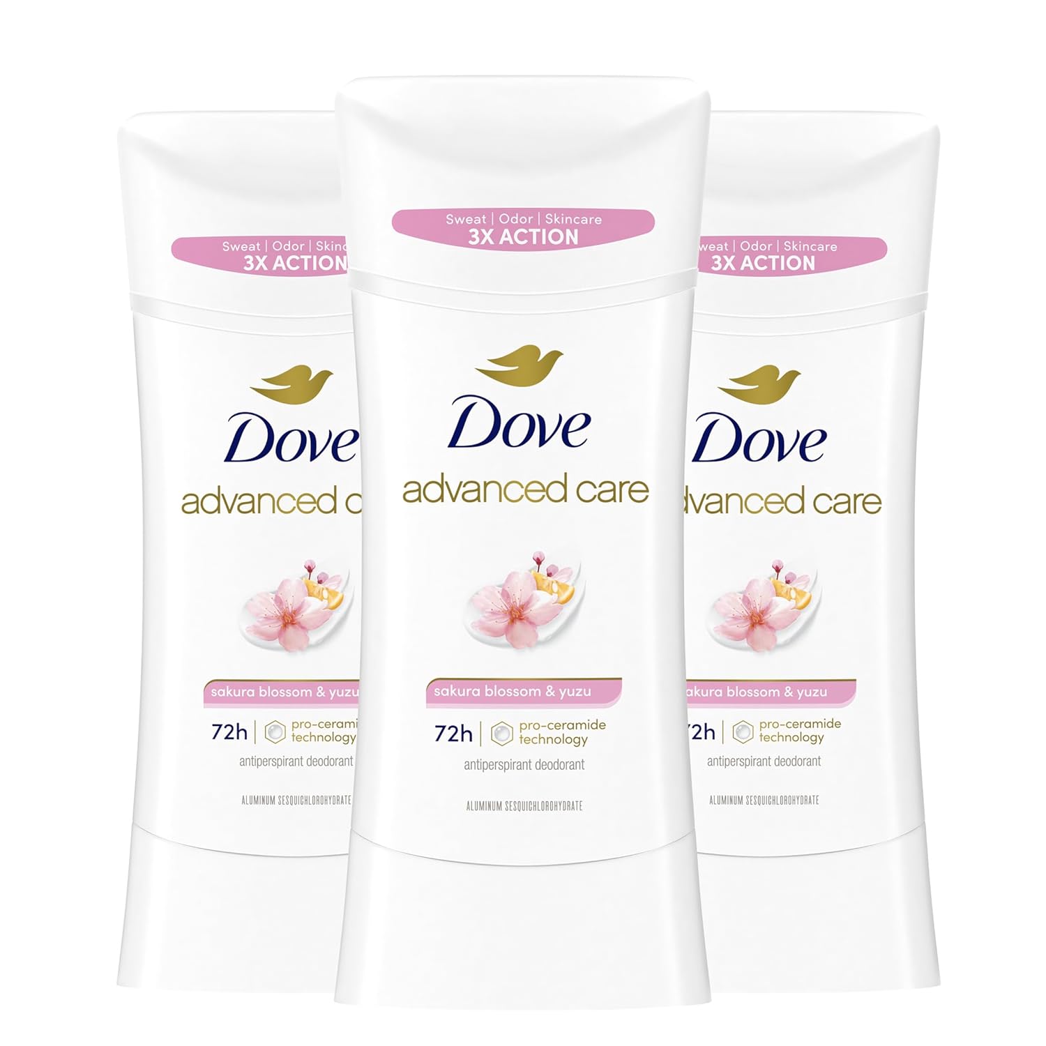 Dove Advanced Care Sakura Blossom & Yuzu 3-Pack