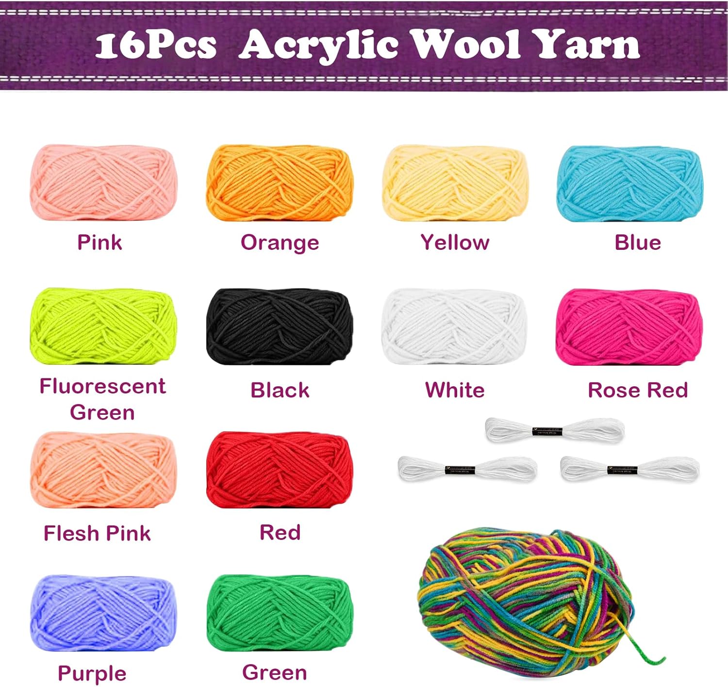 Thumbnail 2 de LYKTRIX Webrahmen Kinder 29×19 cm 🧶