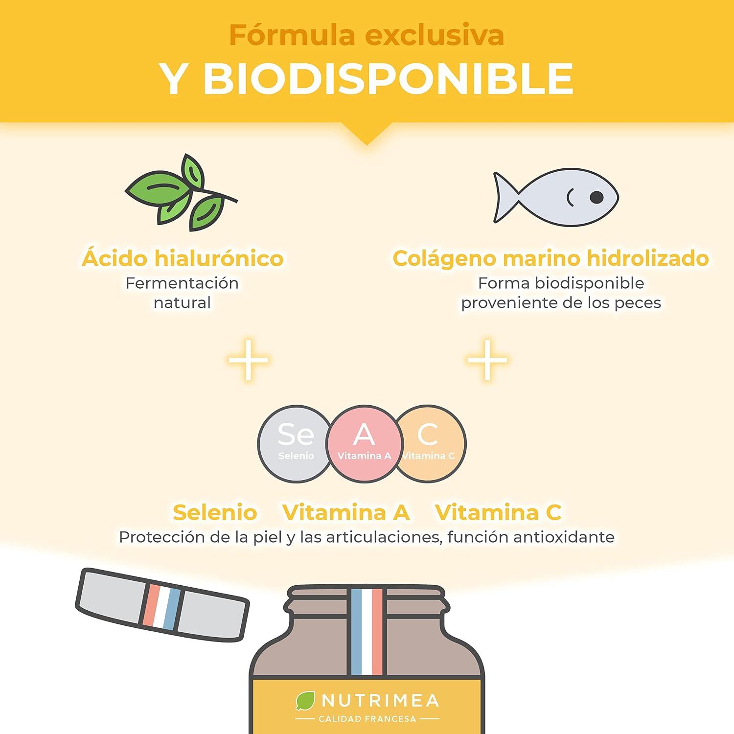Detalle 2 de Nutrimea Ácido Hialurónico 60 cápsulas