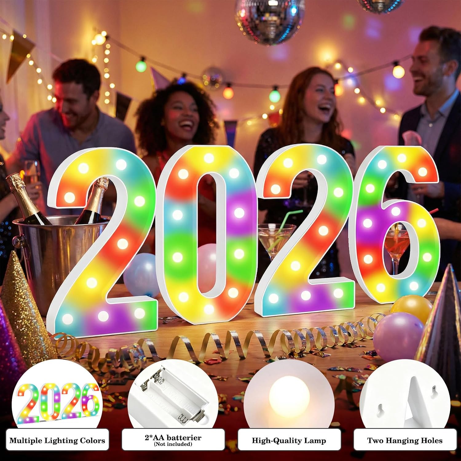 Detalle de Marquee Number Light, 12.6-Inch