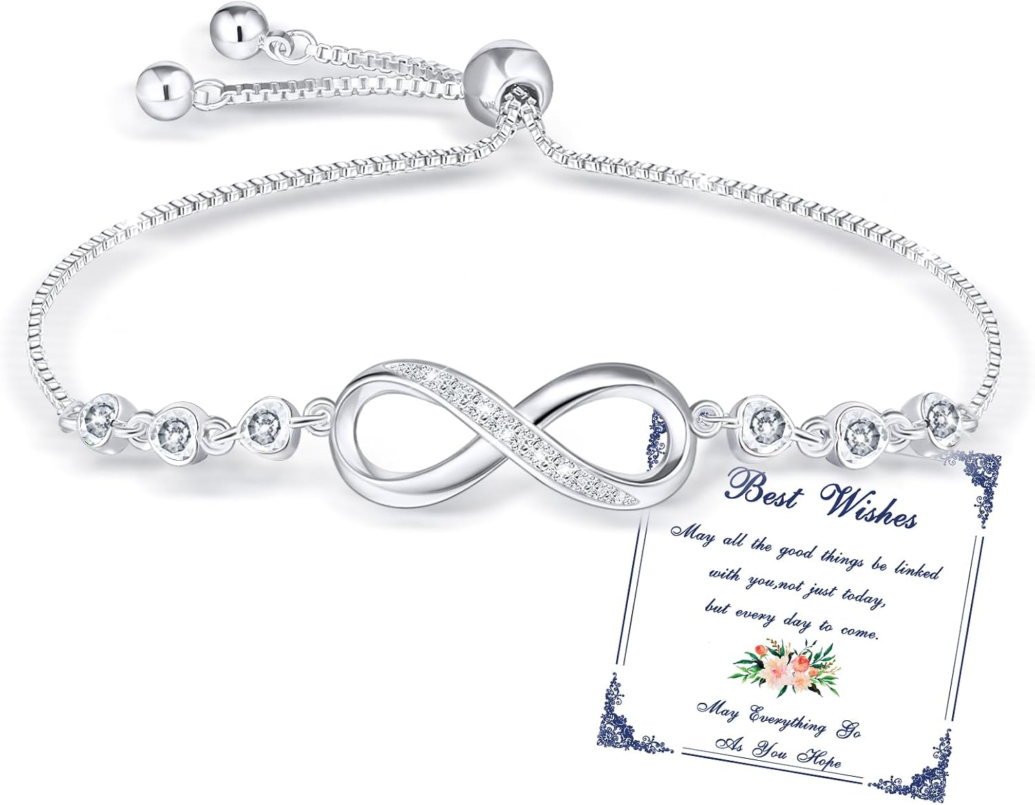 Detalle de Esmoly Bracciale Donna Infinito đź’Ť