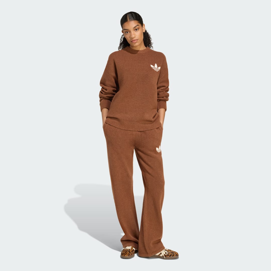 Thumbnail 2 de Pantalón de punto Adidas Originals Athletic Dept – color Marrón