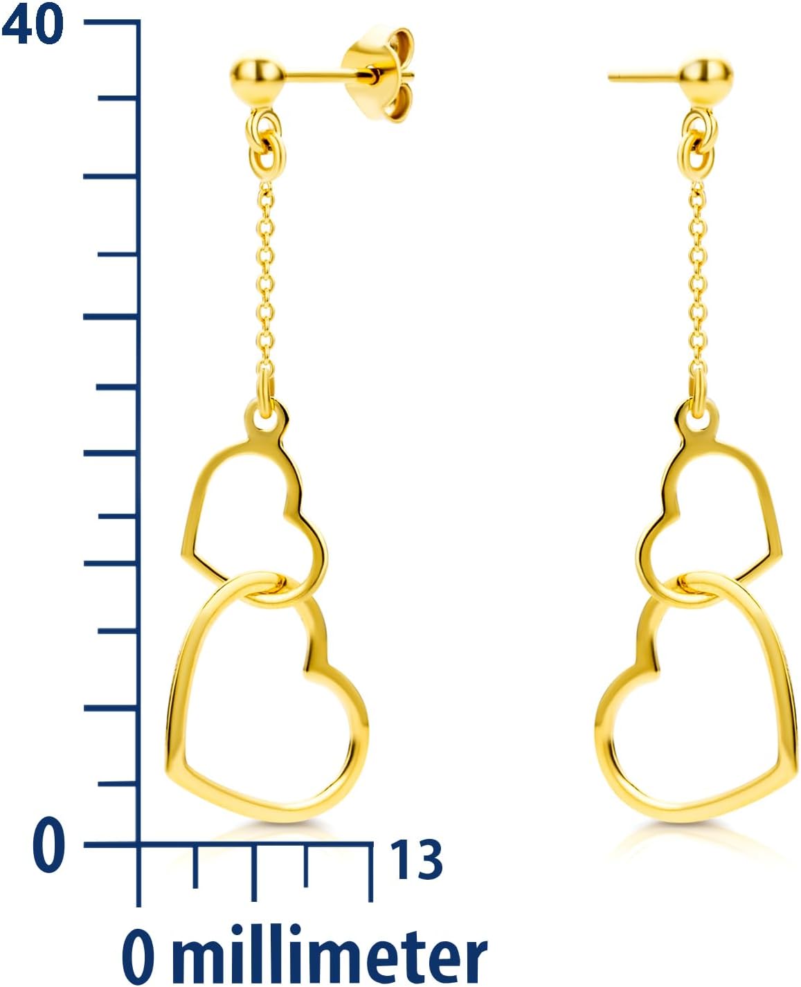 Detalle 1 de Miore - Boucles d'oreilles en or jaune 9 carats MGM903E
