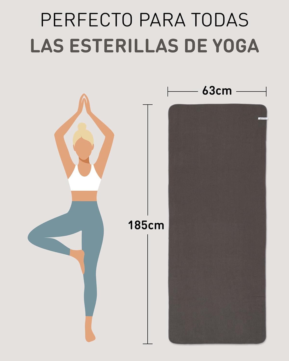 Thumbnail 5 de Fit-Flip toalla de yoga antideslizante 185x63