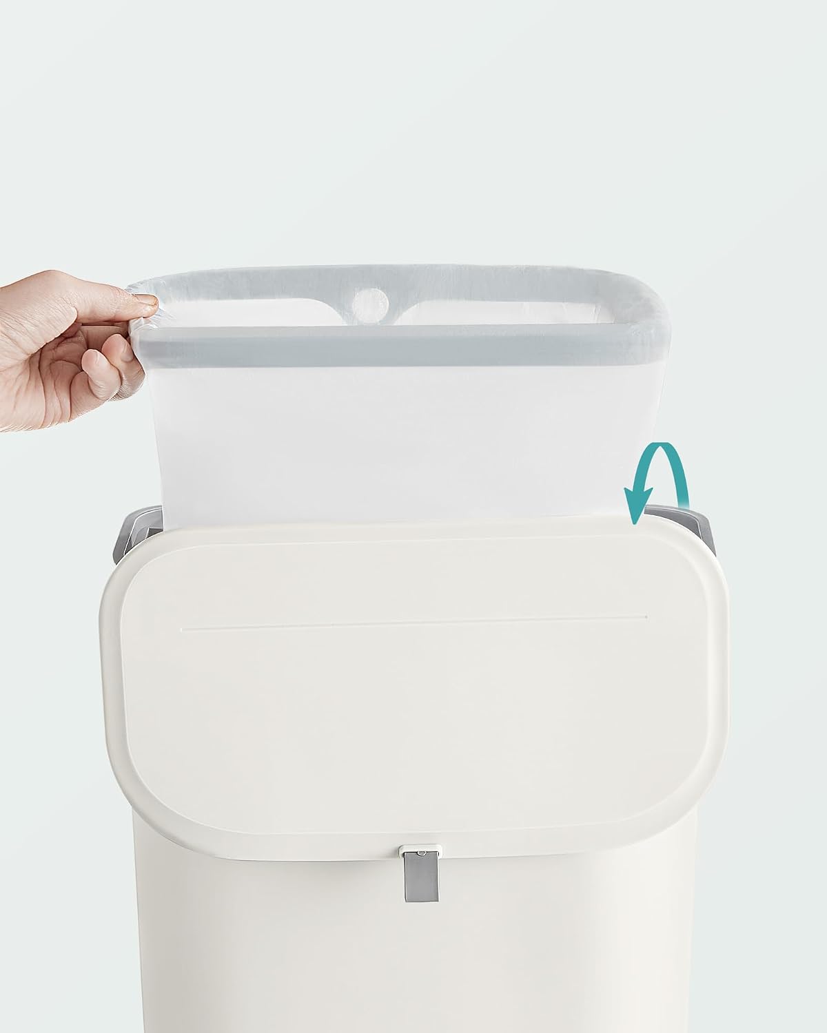 Thumbnail 6 de SONGMICS PUNKOOL Collection LTB820W9 hangende afvalbak, 9 liter