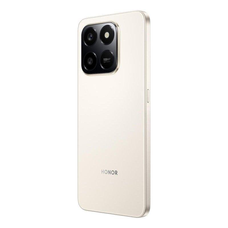 Detalle de HONOR 400 Smart 4G 6GB + 128GB – Pantalla 6.77", batería de 6500 mAh y cámara de 108 MP (Color Oro)