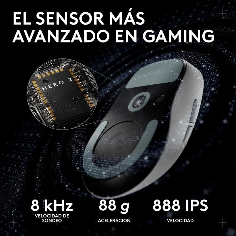 Thumbnail 2 de Logitech PRO X SUPERLIGHT 2c Ratón ultraligero 53 g