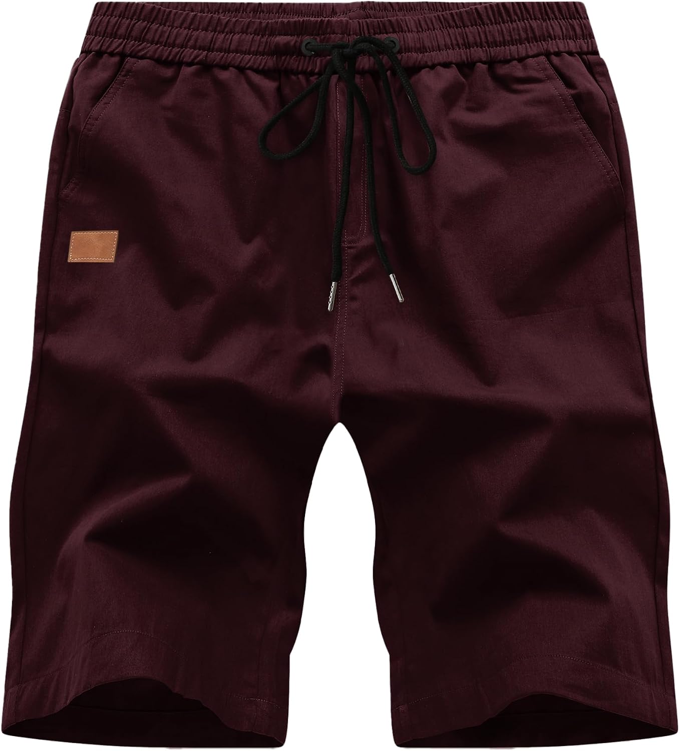 Detalle de TARAINYA Men's Shorts: Soft Cotton Casual Drawstring Shorts with Pockets