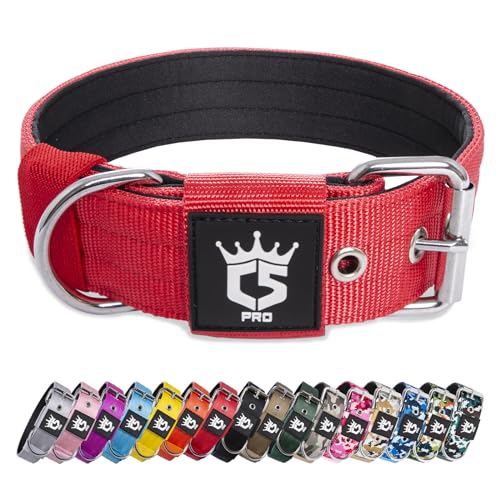 Detalle de TSPRO Collar táctico ajustable 3,8 cm para perros