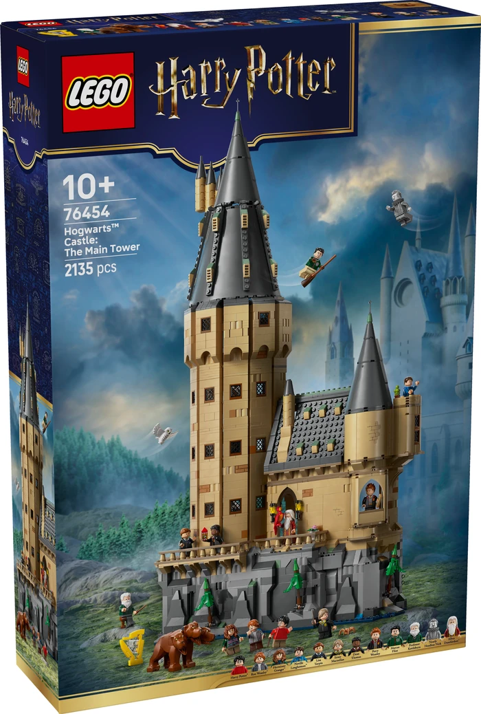 Thumbnail 10 de LEGO Harry Potter Schloss Hogwarts: Der Hauptturm (76454) – Große Bau- und Sammelherausforderung