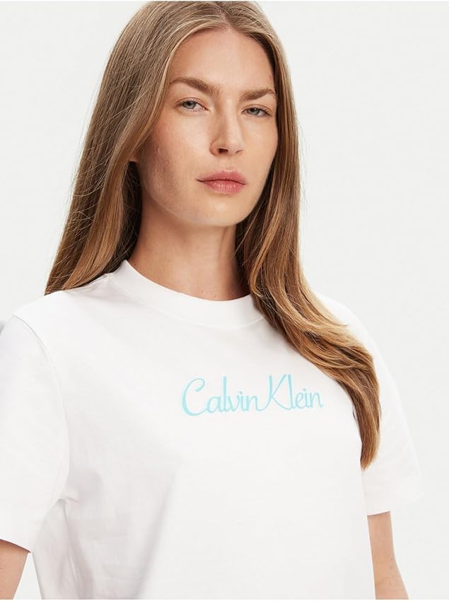 Thumbnail 5 de Calvin Klein Classic Logo Tee rosa M