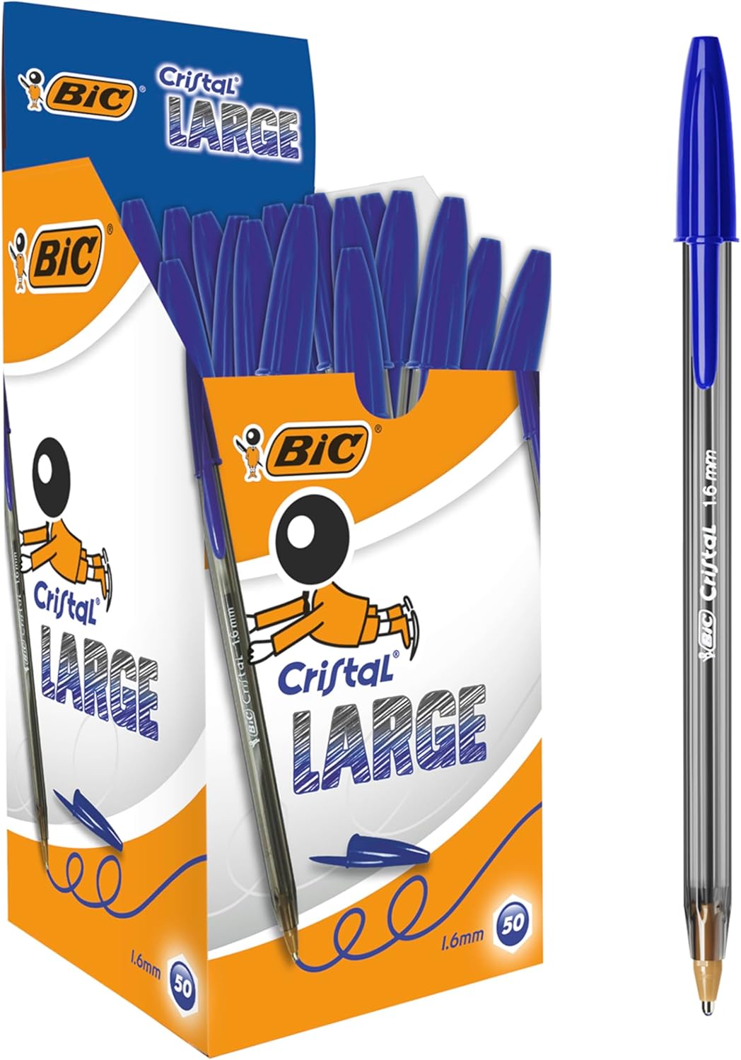 Thumbnail 5 de BIC Cristal Large penna a sfera 1,6 mm 🖊️