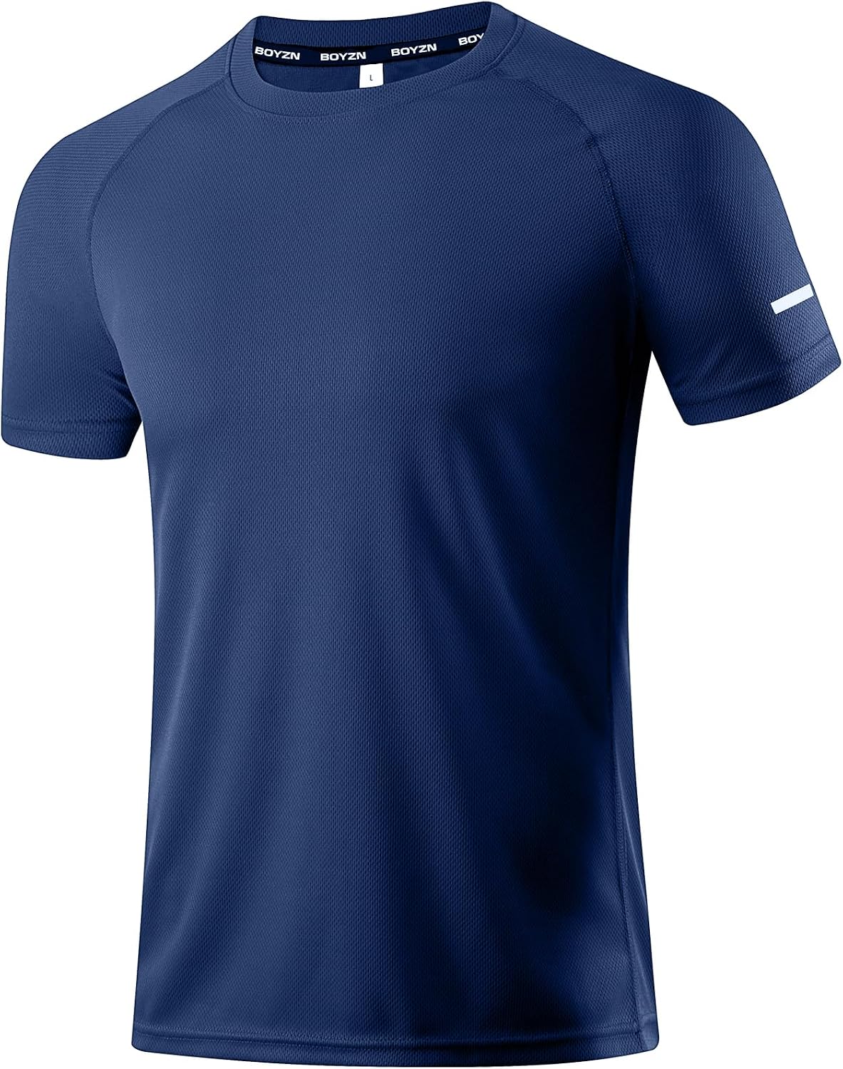 Detalle de Boyzn Men's Workout Shirts: 1, 3, 5, or 7-Pack Moisture-Wicking Tees
