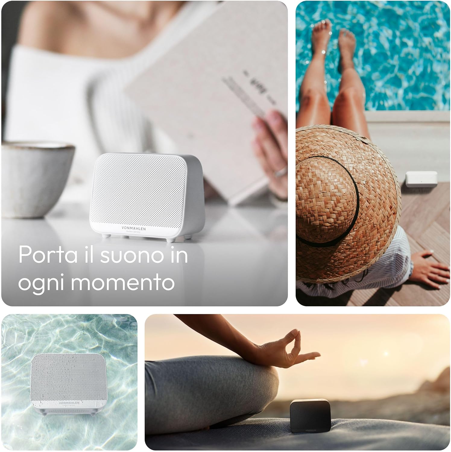 Thumbnail 4 de VONMÄHLEN Air Beats Go: altoparlante Bluetooth portatile con IP67, 5W e autonomia di 10 ore